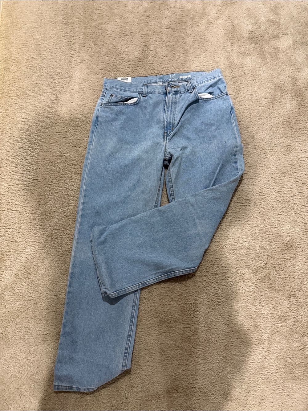 George Light Blue Straight Men's Jeans